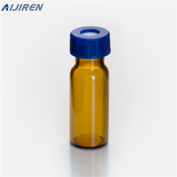 Certified amber 2ml hplc sample vials with label supplier